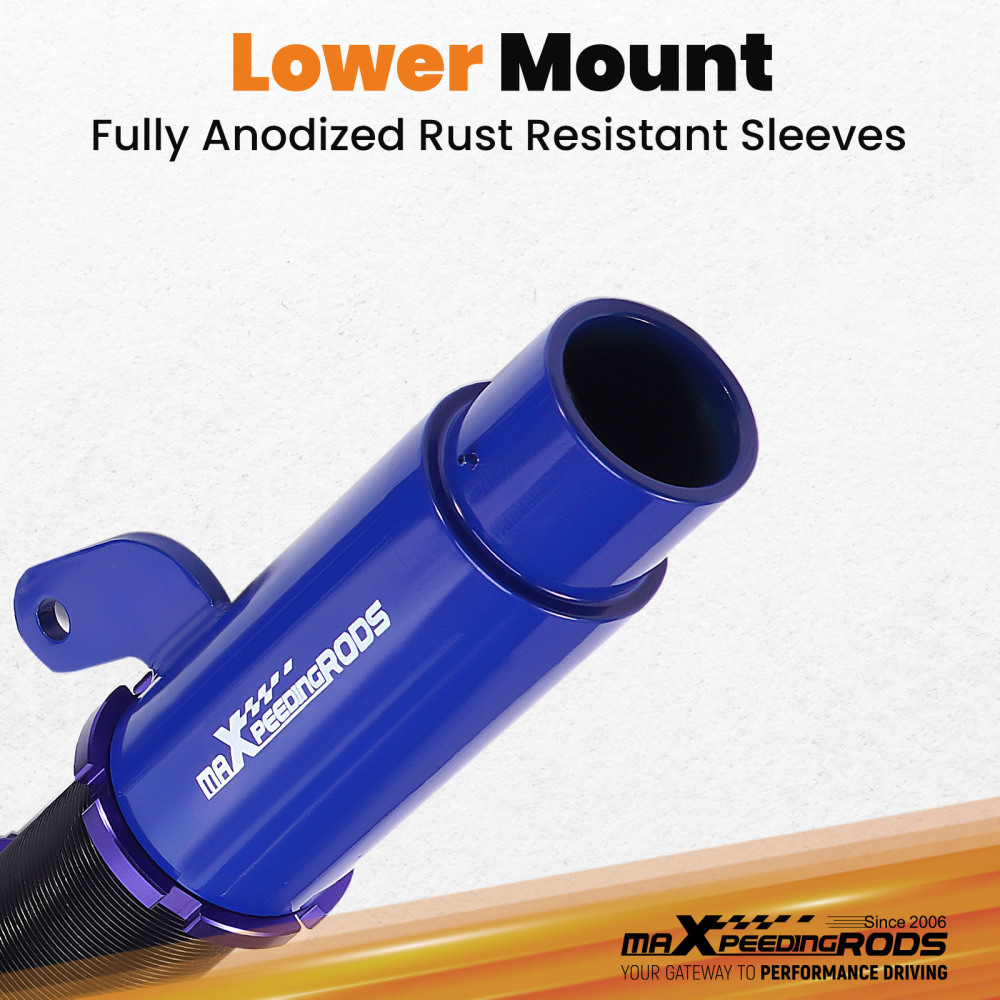 Adjustable Coilovers Struts Lowering Kit compatible for BMW E46 3 Series 328 320 325 330