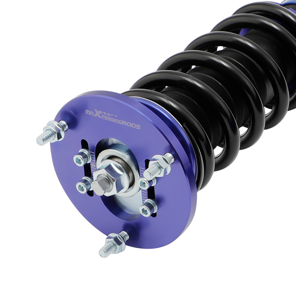 Height Adjustable Coilover Suspension Kit compatible for BMW E46 3 Series 1998 - 2006 320i 323ci 325i 328i Lowering Kit