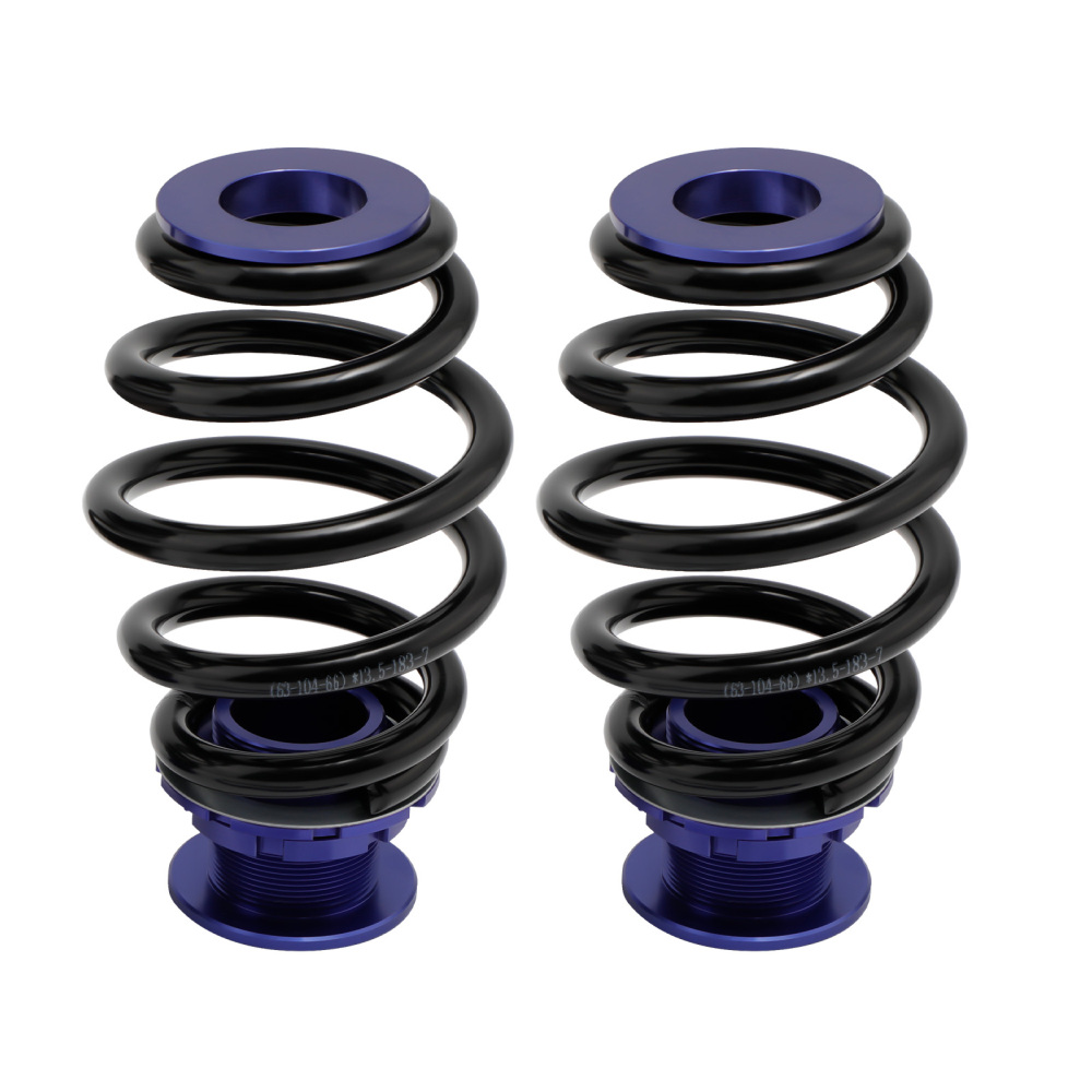 Combinados roscados compatibles para BMW E46 3 Serie – altura regulable, rebaje 1–3, caída delantera regulable