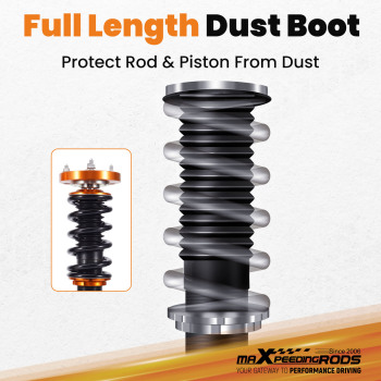 Coilover Springs+ Control Arms compatible for BMW 3 2-door Convertible (e46) 330ci 325ci