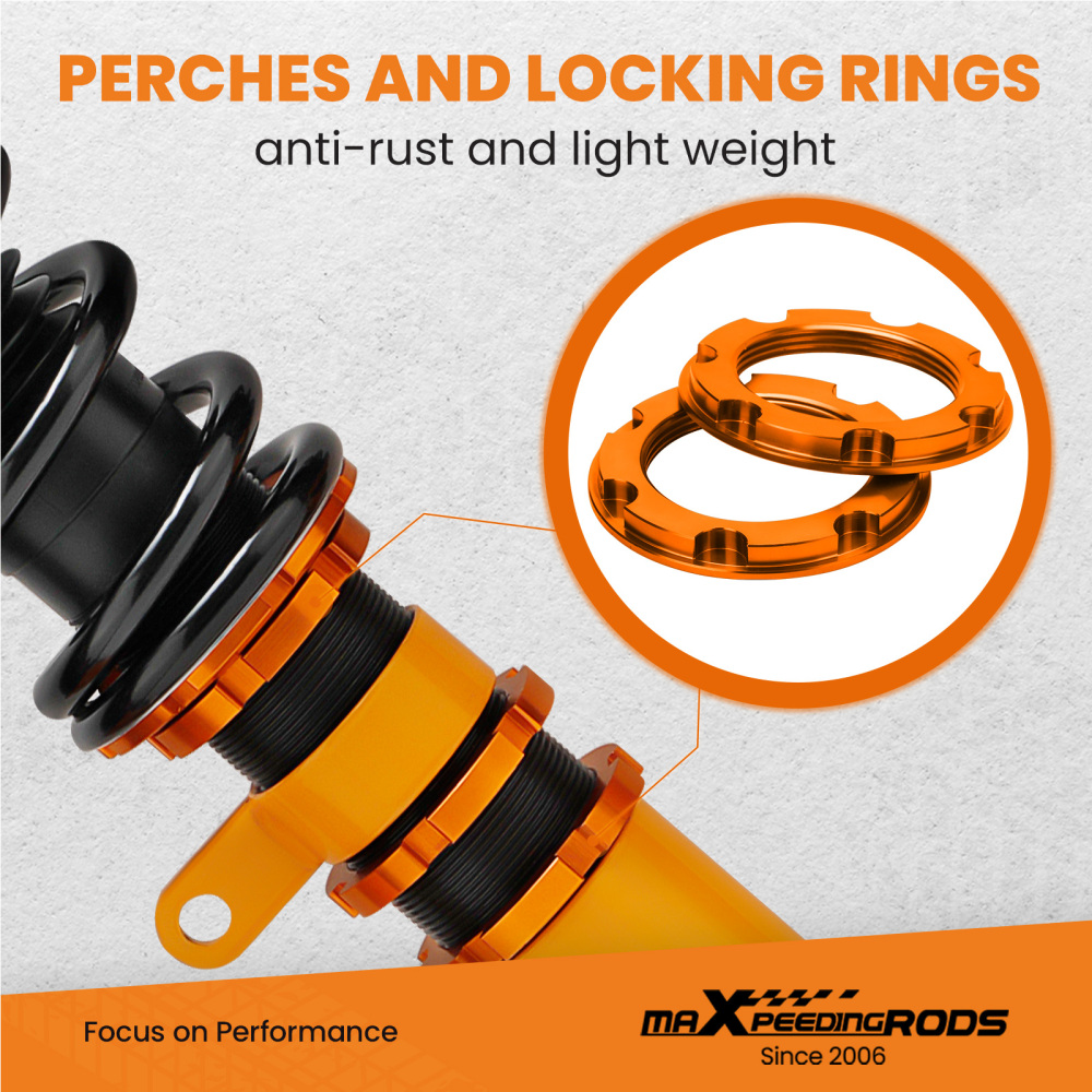 Ammortizzatori Per Auto Kit Con Braccio di controllo s compatibile per BMW E46 3 Series 323i 325i Lowering Kit