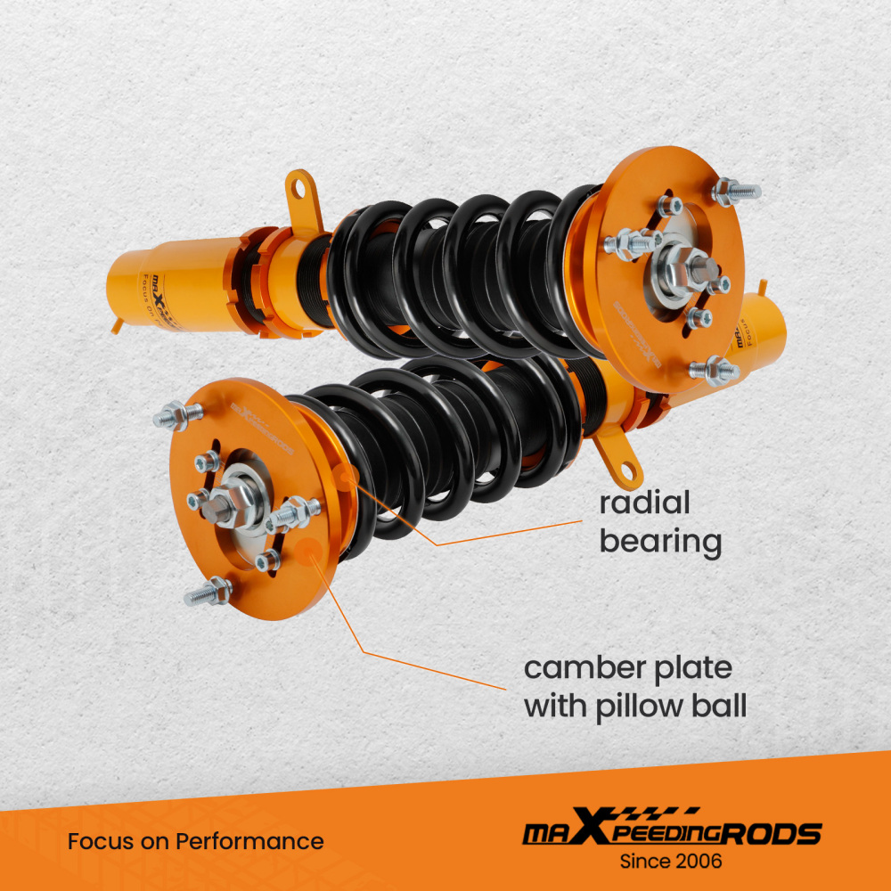 Ammortizzatori Per Auto Kit Con Braccio di controllo s compatibile per BMW E46 3 Series 323i 325i Lowering Kit