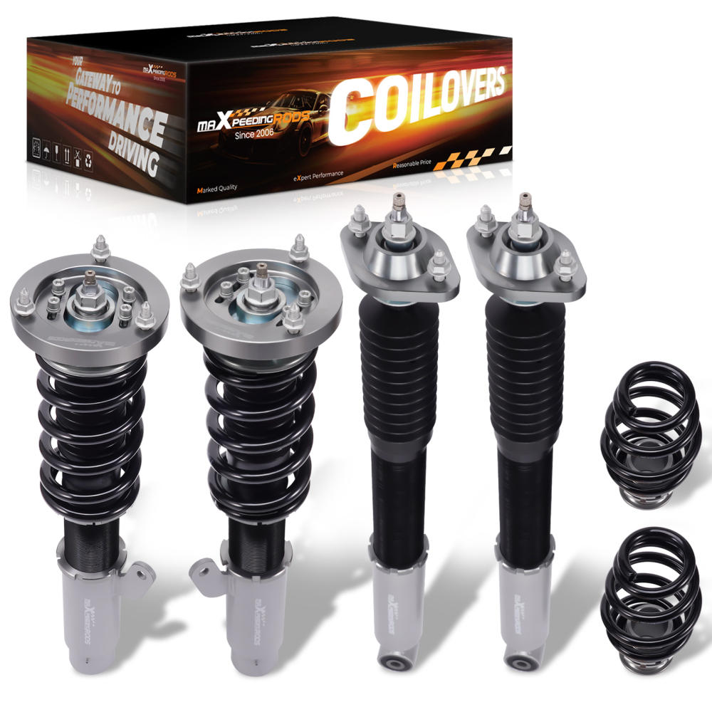 Adjustable Coilovers Coil Over Spring compatible for BMW E46 320ci 325ci Coupe Sedan Shock