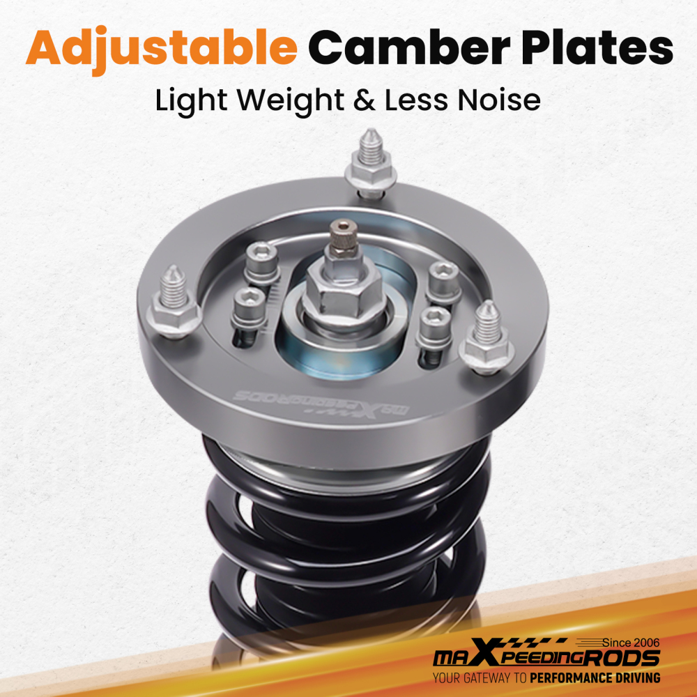 Adjustable Coilovers Coil Over Spring compatible for BMW E46 320ci 325ci Coupe Sedan Shock