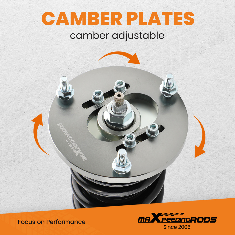 Kit ammortizzatori per auto Anteriore e Posteriore compatibile per BMW 3 Series E46Lowering Kit