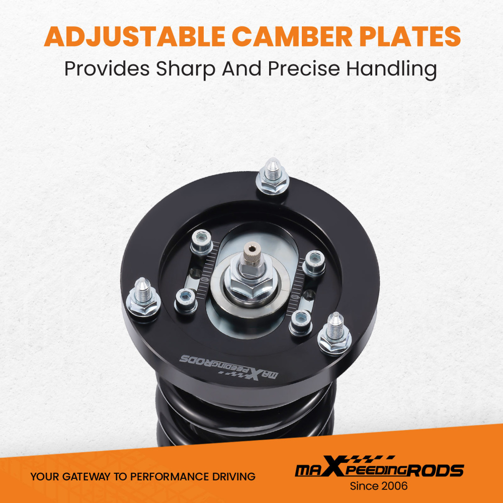 Combinés filetés à 24 niveaux damortissement compatible pour BMW E46 berline 98-05 coupé