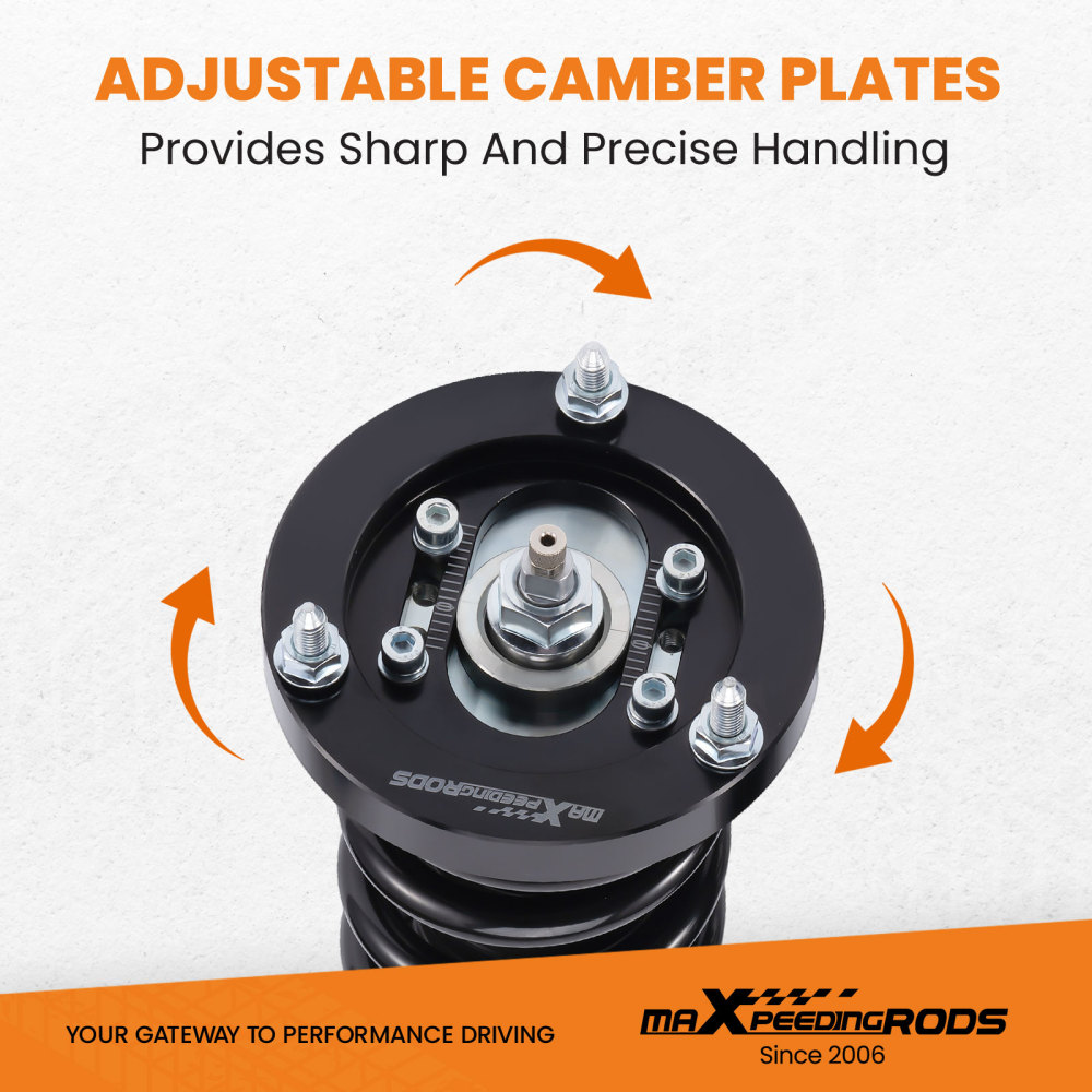 Coilovers compatible for BMW E46 328 325 330 1999-2005 24 Ways Dampers Springs Lowering Kit