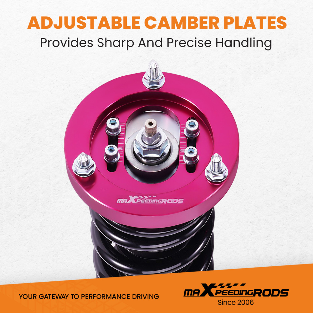 Amortiguadores Suspensión tuning compatible para BMW 3 Series E46 Sedán Coupe 1998-2005 318