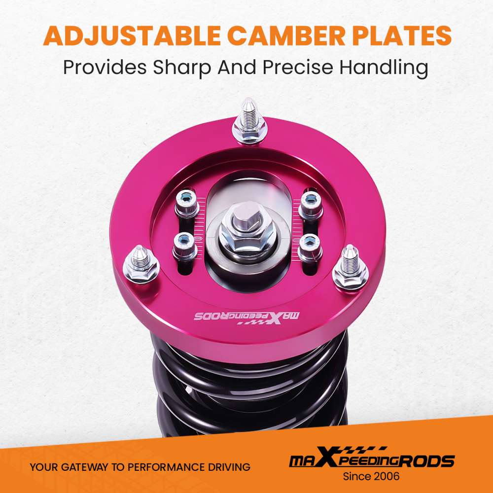 Amortiguadores Suspensión tuning compatible para BMW 3 E46 Touring Cabrio 1999-2006