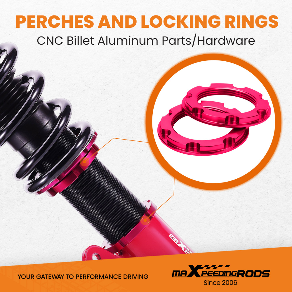 Amortiguadores Suspensión tuning compatible para BMW 3 E46 Touring Cabrio 1999-2006