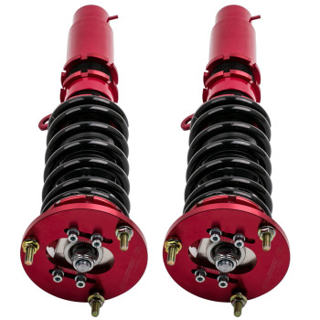 Kit ammortizzatori per auto Anteriore e Posteriore compatibile per BMW E46 Serie 3 1998-2006 Lowering Kit