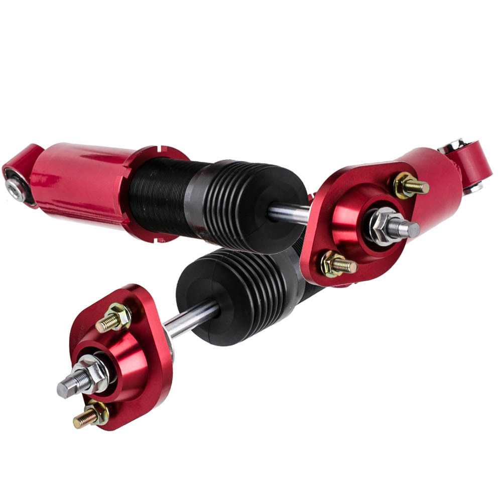 Kit ammortizzatori per auto Anteriore e Posteriore compatibile per BMW E46 Serie 3 1998-2006 Lowering Kit