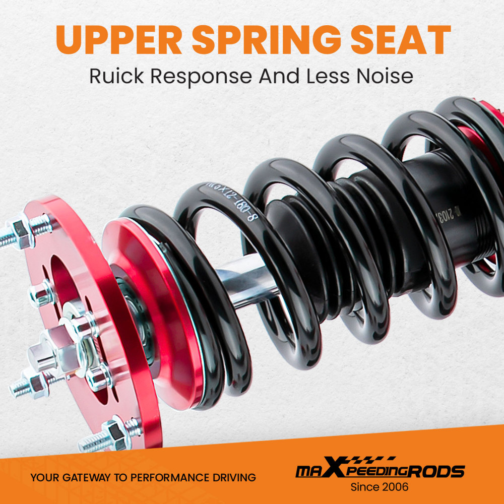 Compatible for BMW E46 Coilovers 3 Series 1998 - 2006 325i 323i 328i 320i Height Adjustable Coilover Suspension Kit Lowering Kit