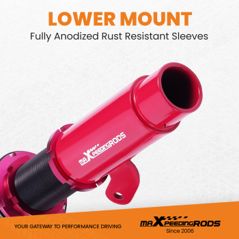 Maxpeedingrods Coilovers Coil Suspension Struts compatible for BMW E46 3 Series 1998-2005 lowering kit