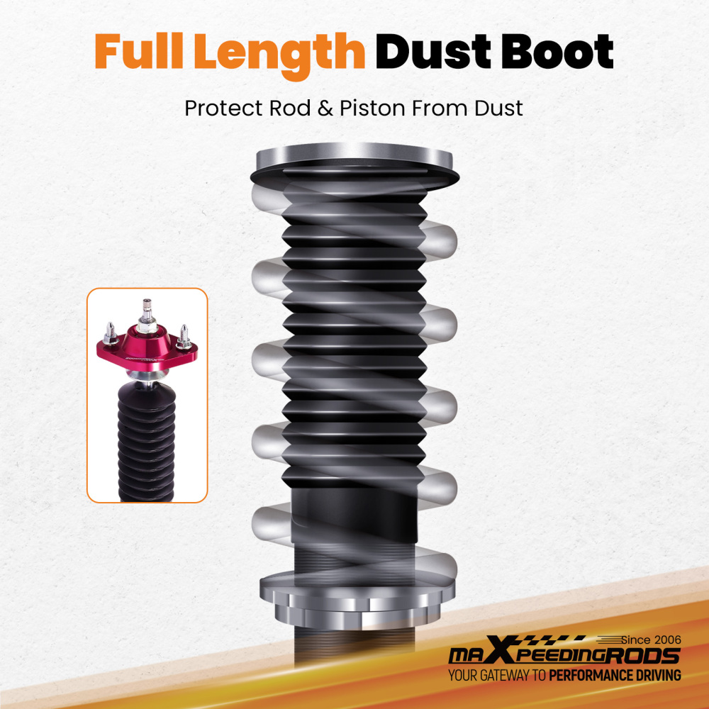 Rear Coilovers compatible for BMW 3 Sereis E46 CoupeSaloon 1998-2006 316 330 328 325 323
