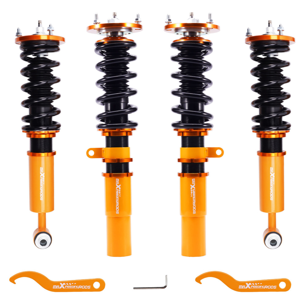 Réglable Hauteur Combinés Filetés compatible pour BMW 5 Series E60 AWD 2004 a 2010 xDrive