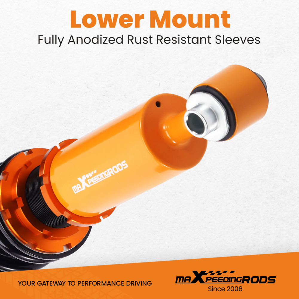 Réglable Hauteur Combinés Filetés compatible pour BMW 5 Series E60 AWD 2004 a 2010 xDrive