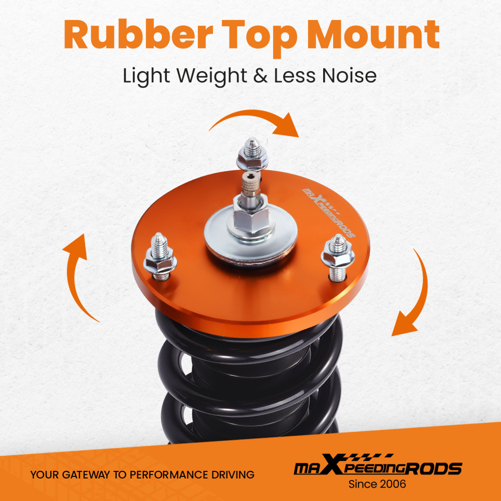 Réglable Hauteur Combinés Filetés compatible pour BMW 5 Series E60 AWD 2004 a 2010 xDrive