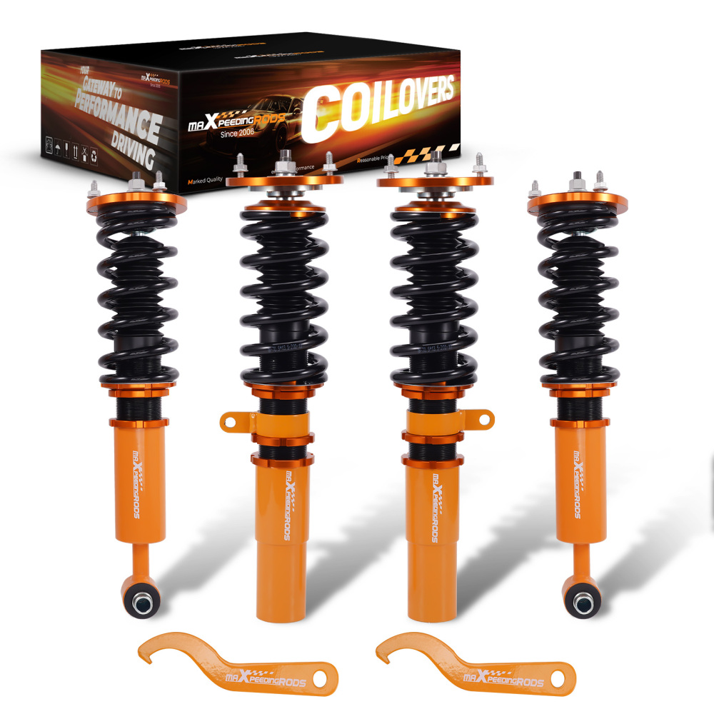 Compatible for BMW 5 Series E60 Sedan AWD 2004-2010 Street Coilovers Suspension Spring Strut Lowering Kit