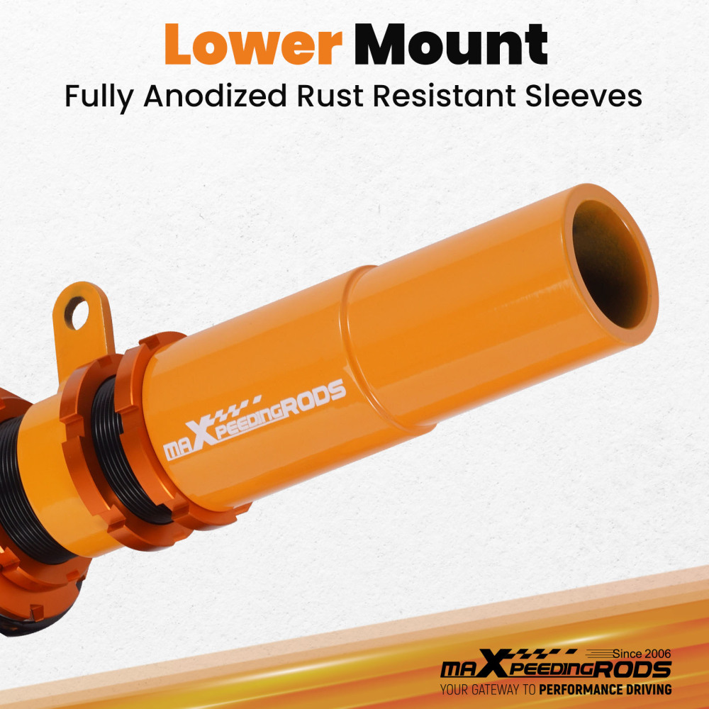 Compatible for BMW 5 Series E60 Sedan AWD 2004-2010 Street Coilovers Suspension Spring Strut Lowering Kit