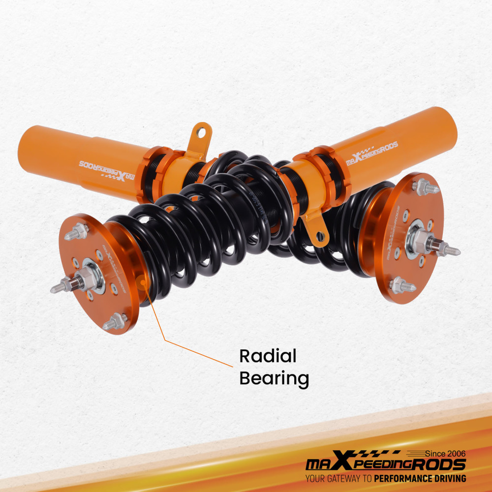 Compatible for BMW 5 Series E60 Sedan AWD 2004-2010 Street Coilovers Suspension Spring Strut Lowering Kit