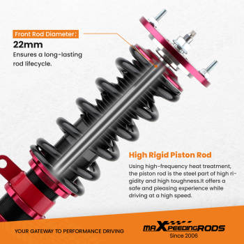 24 Way Adjustable Coilovers Suspension For BMW 5-Series SEDAN AWD E60 2004-2010