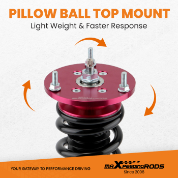 Amortisseurs Combinés Filetés compatible pour BMW Série 5 E60 Berline 528xi 525xi 2004-2010