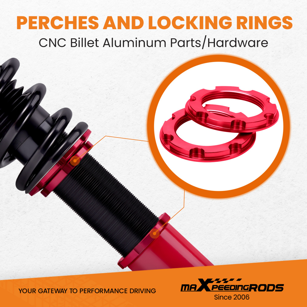 2004 - 2010 compatible for BMW 5 Series E60 Sedan Adjustable Damper 525i 530i 535i 550i Coilover Kit lowering kit