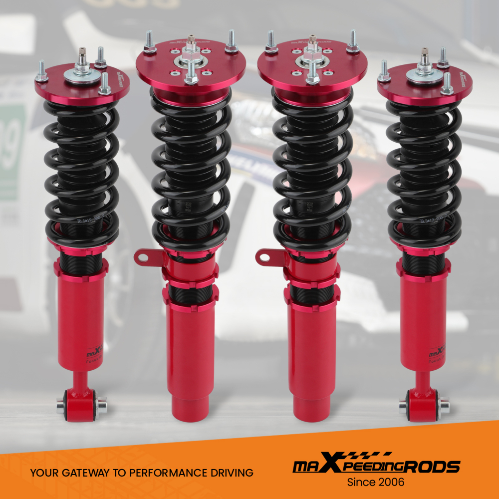 Coilovers 24 Ways Adj. Damper compatible for BMW 5 Series E60 2004-2010 Shocks Absorbers lowering kit