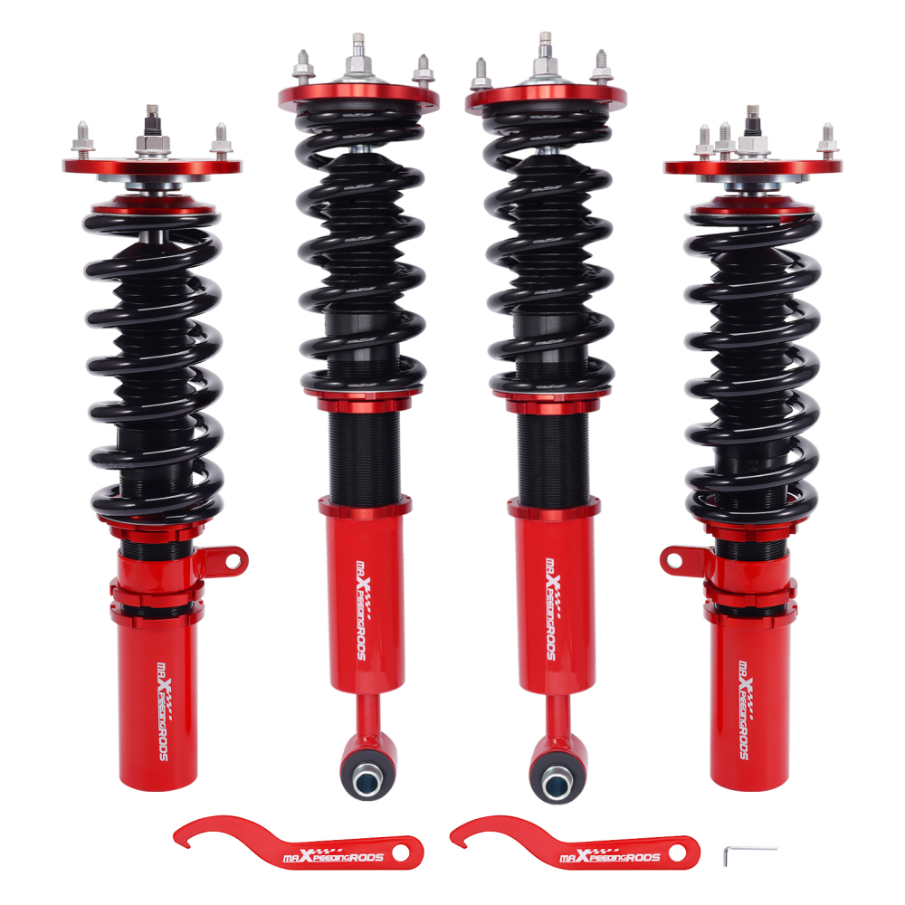 Compatible for BMW 5 series E60 Saloon 2004 - 2010 24 steps Adjustable Suspension Lowering Springs Coilovers Lowering Kit