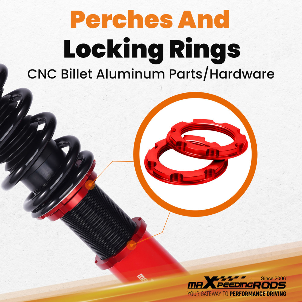 Ammortizzatori compatibile per BMW 5 Series E60 Saloon(Compatibilità: E60) Lowering Kit