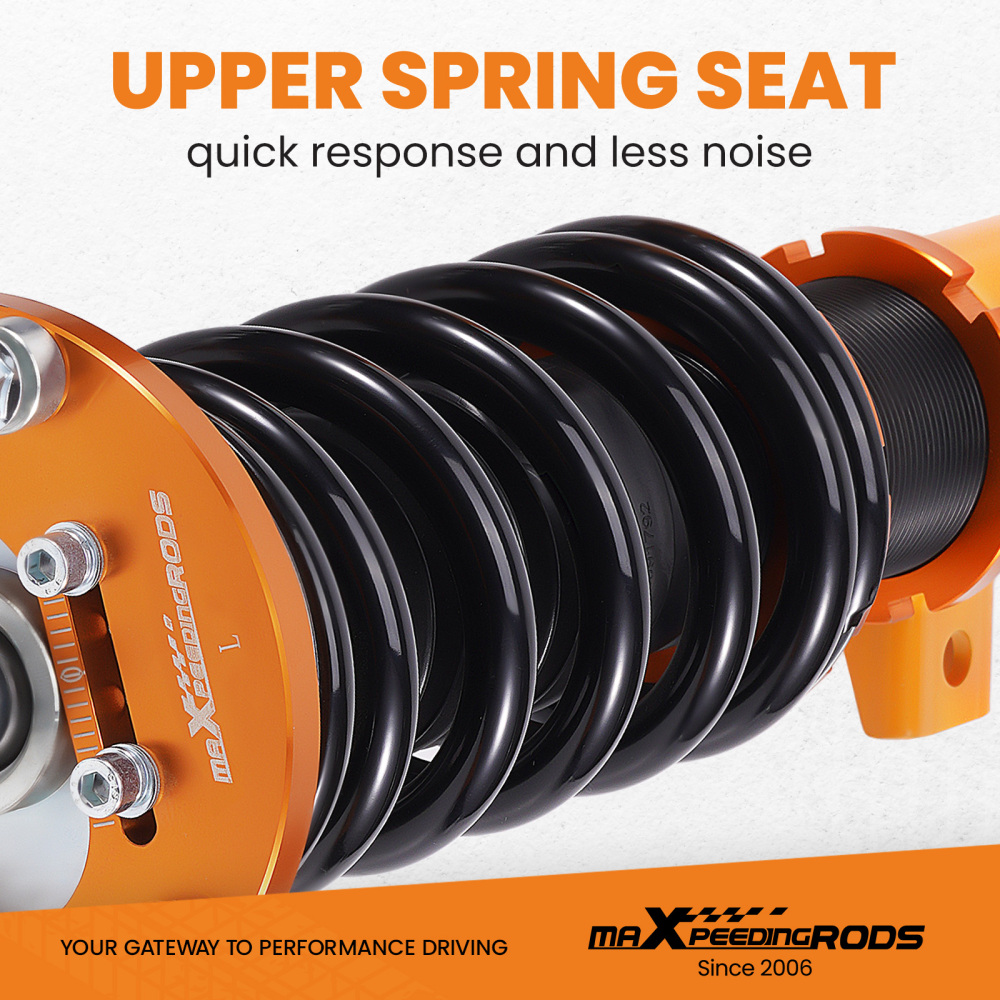 Kit combinés filetés réglables compatible pour BMW Série 1 E82 2008 a 2013 135i 125i 120d