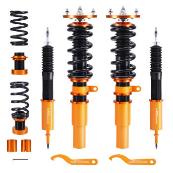 Coilovers Damper Adj. Shocks Set compatible for BMW 3 Series E90 E91 2006-13 Spring Struts Lowering Kit