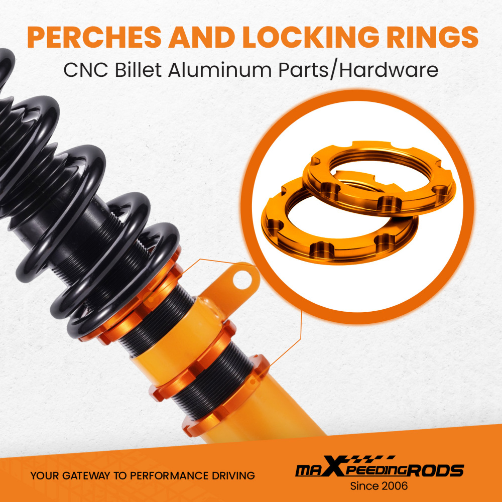 24 Damping Levels Adjustable Coilover compatible for BMW 3 Series E90 330i 335i 320i 320d