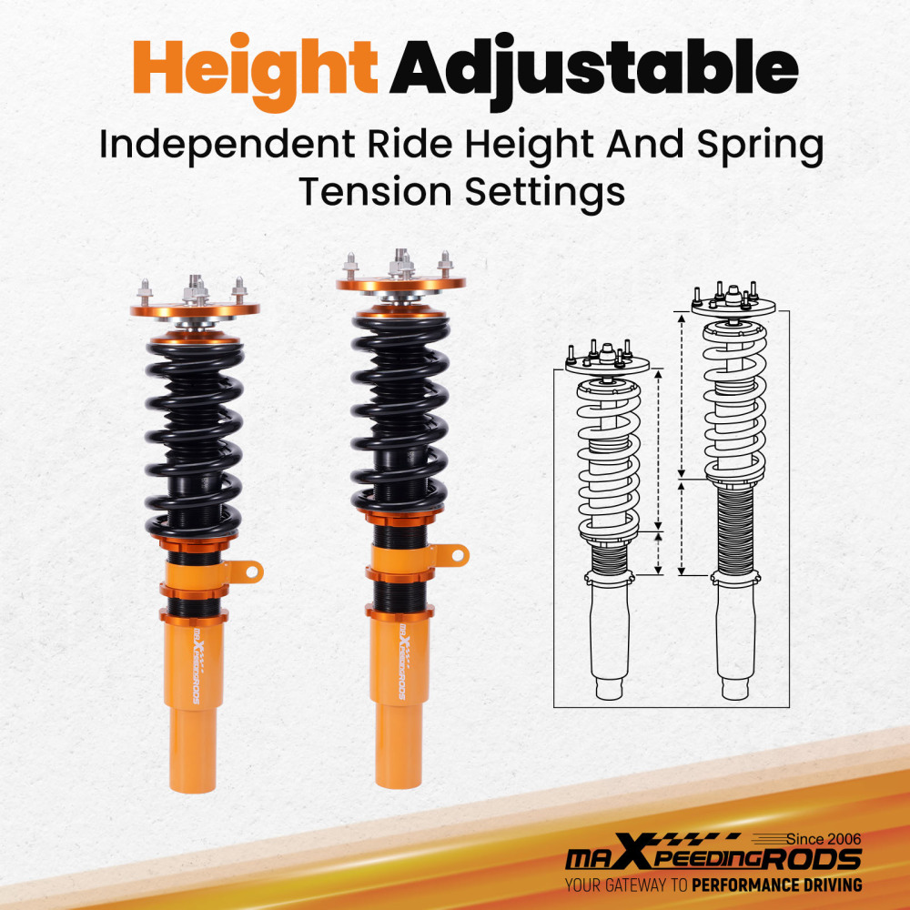Coilovers Suspension Kits compatible for BMW E90 E91 3-Series 2006 2007 08-13 High Quality Lowering Kit