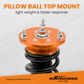 Kit Assetto a Ghiera Ammortizzatori compatibile per BMW 3 Series E90 Berlina 2004-2011