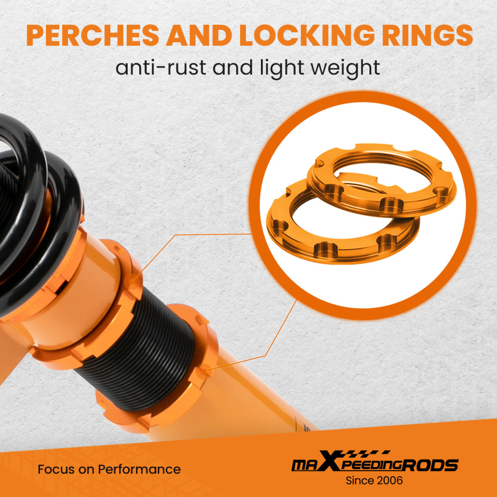 Coilovers Suspensions Kit compatible pour BMW 3-Series E90 E91 Adj Height Amortisseurs new