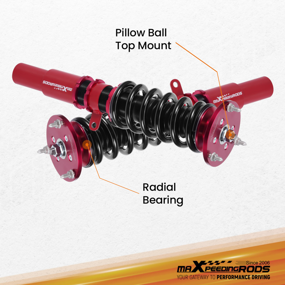 24-way adjustable coilover suspension for Infiniti G37 Sedan 2009-2015 V36