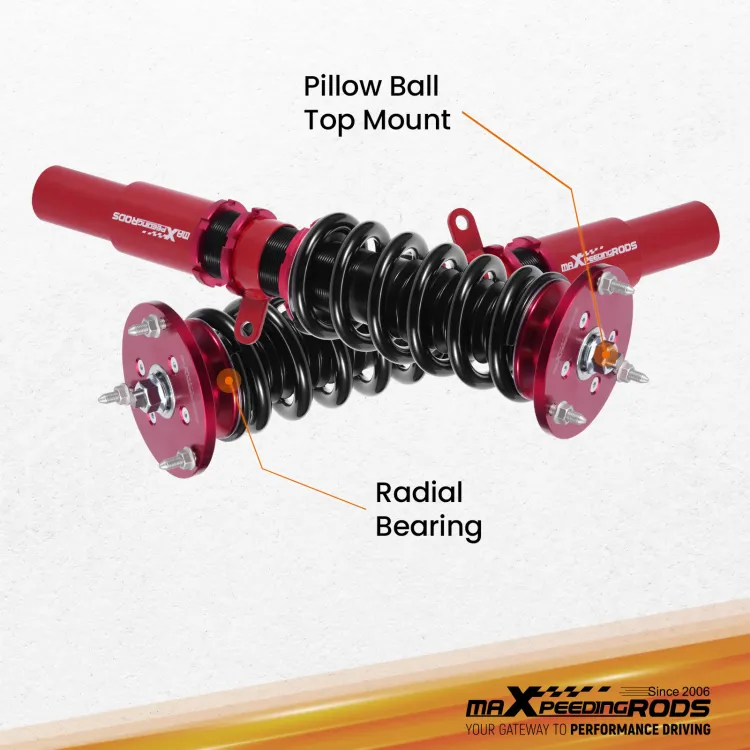 Kit Ammortizzatori MaXpeedingrods Per BMW Serie 3 E90 E91 E92 - Sospensioni Coilovers Regolabili