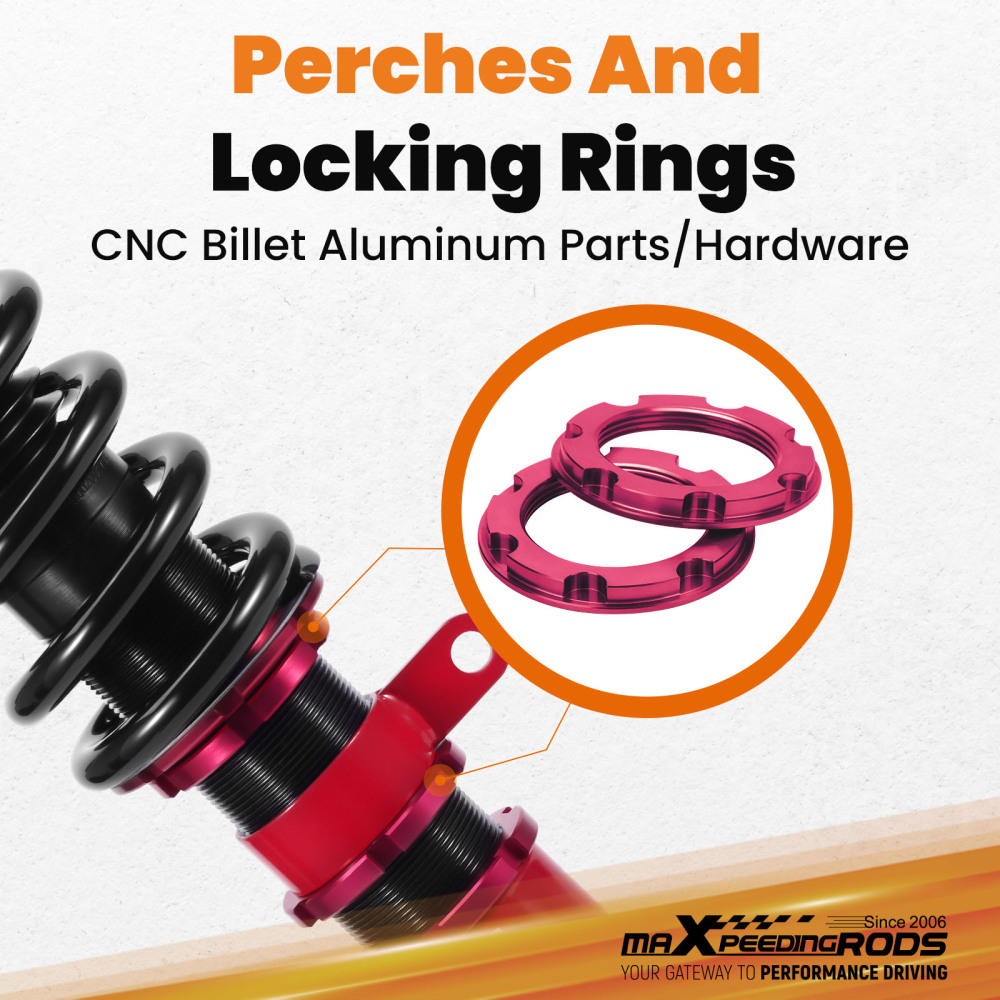 Coilovers compatible for BMW 3 Series 325i 328i 335i E90 06-12 Adj.Height Shocks Struts