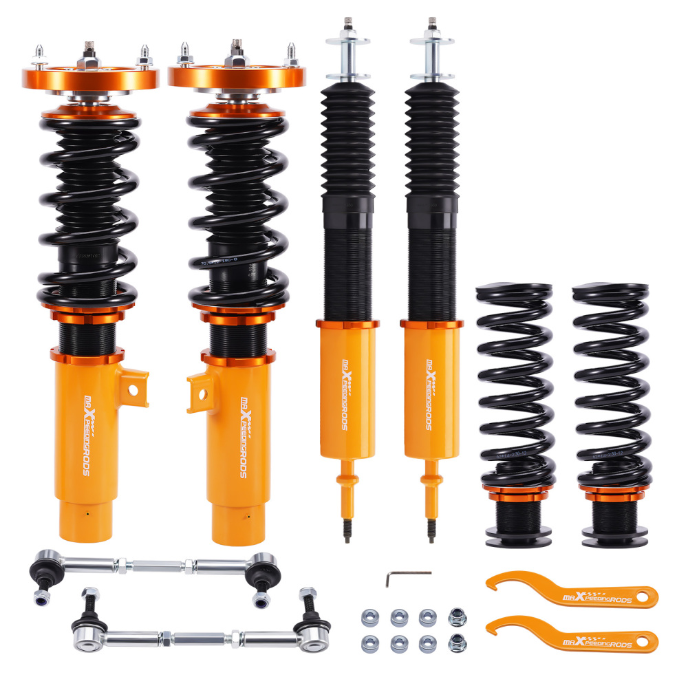 Height And Damper Adjustable Coilover Suspension Kit compatible for BMW 3 Series E92/E93 2007-2011 Lowering Kit