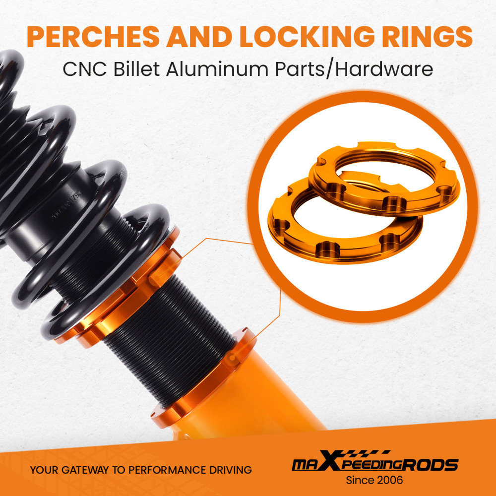 Coilover Damper Suspension compatible for BMW E92 E93 325 328 330 335 07-11 Lowering Kit