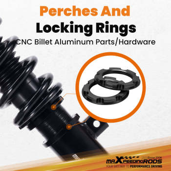 Coilover Kit Shock Absorbers compatible for BMW 3 Series E90 E91 E92 E93 2005-2013