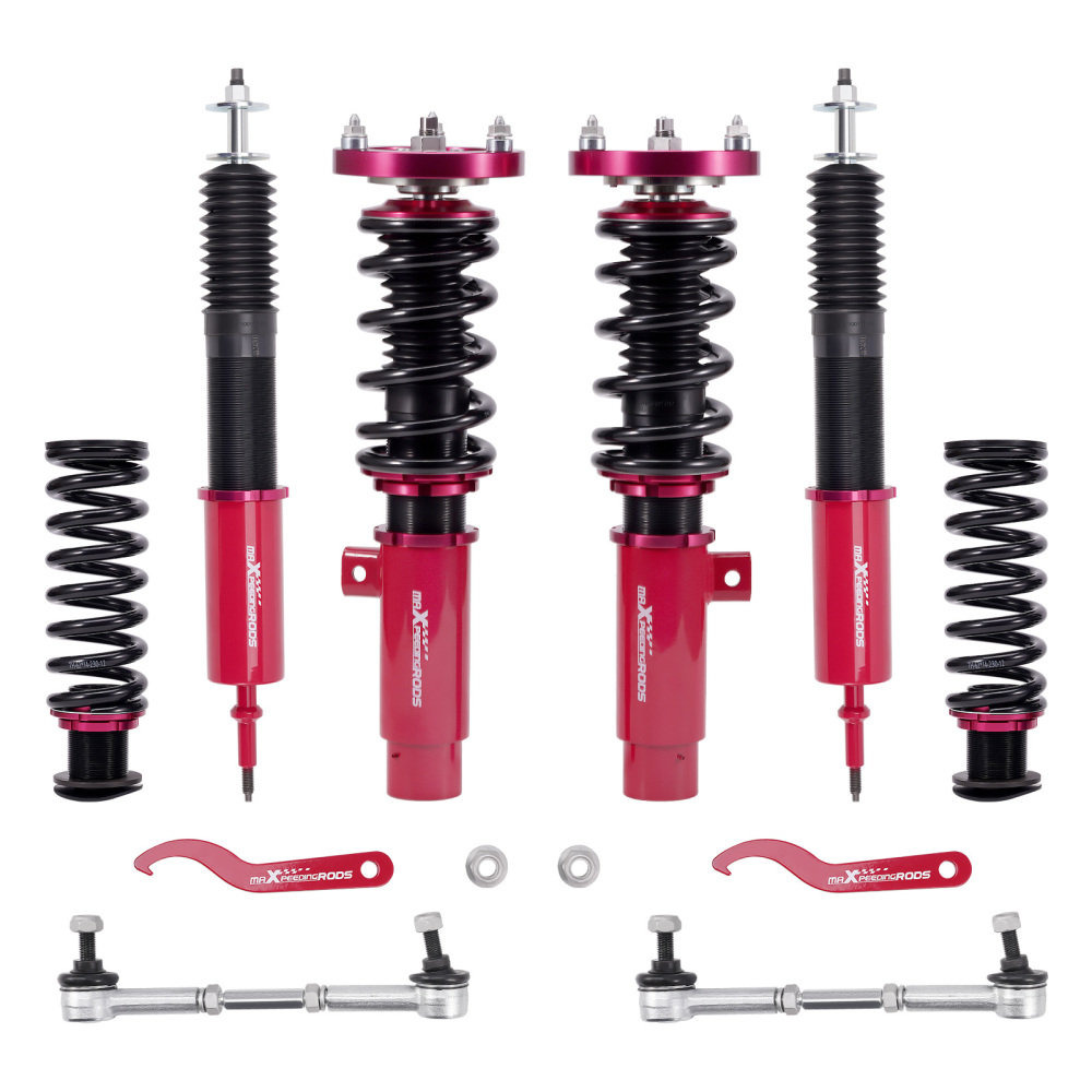 Coilovers Adjustable Struts Shocks Kit compatible for BMW 3-Series 04-13 E90 E92 E93 RWD