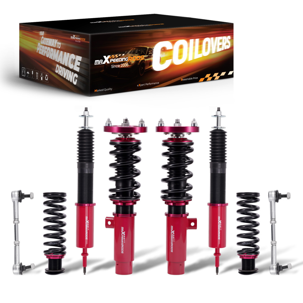 Coilovers Adjustable Struts Shocks Kit compatible for BMW 3-Series 04-13 E90 E92 E93 RWD