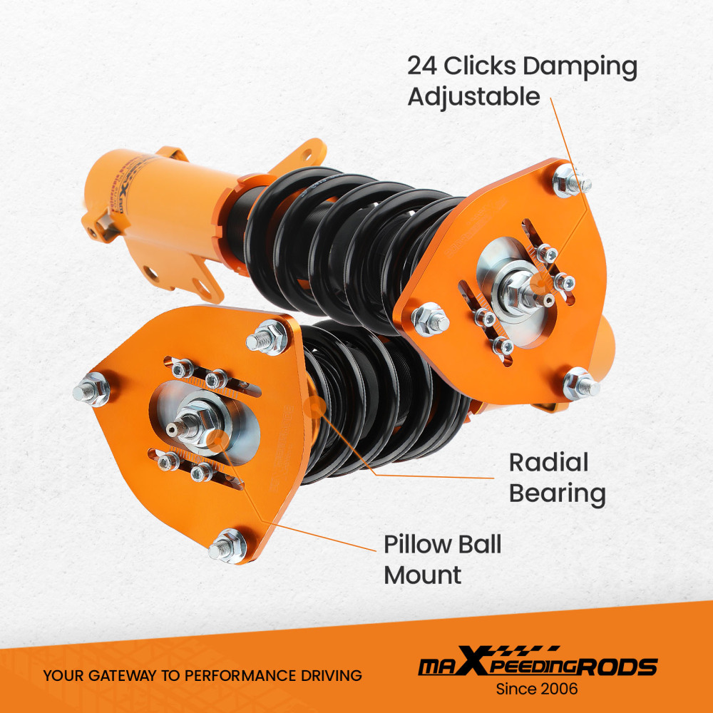 Damper Coilover compatible for Mitsubishi Eclipse 2000-05 Coil Spring Struts Suspension