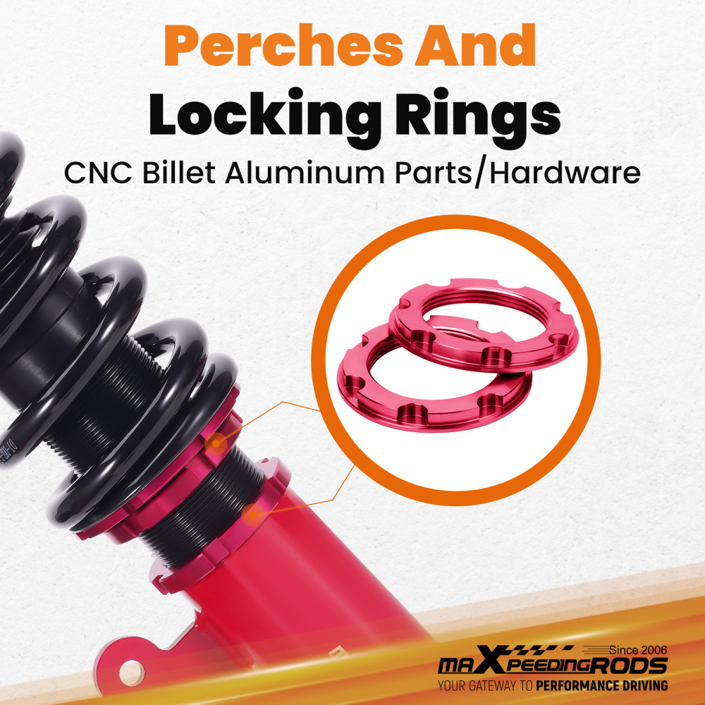 24 Way Damper Coilovers Suspension Springs Kit compatible for Mitsubishi Eclipse 2000-2005