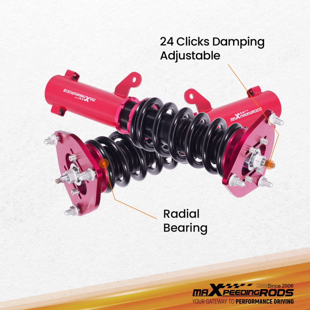 24 Way Damper Coilovers Suspension Springs Kit compatible for Mitsubishi Eclipse 2000-2005