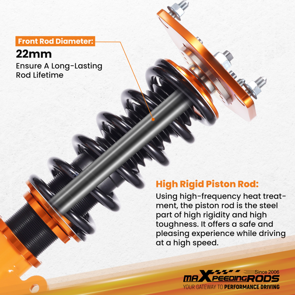 Complete Coilovers Set compatible for Mitsubishi Eclipse 4G 2006-2012 Galant DJ 2004-2012 Shocks