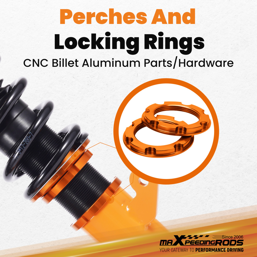 Complete Coilovers Set compatible for Mitsubishi Eclipse 4G 2006-2012 Galant DJ 2004-2012 Shocks lowering kit